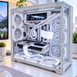 인텔 울트라9 285K RTX5080 화이트 신품PC 이미지