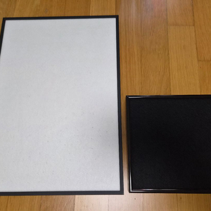 핀 뱃지 보관 액자 2종 일괄 (비코즈믹 스튜디오, 사심도감) 이미지