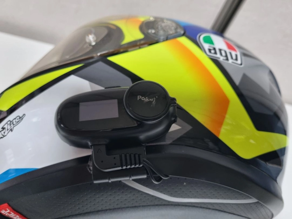 AGV K6 JOAN 헬멧 L사이즈 + 변색과 미러 쉴드 + 세나 파라니 이미지