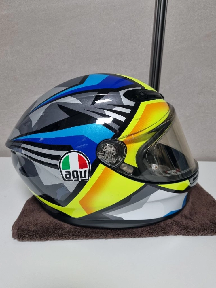 AGV K6 JOAN 헬멧 L사이즈 + 변색과 미러 쉴드 + 세나 파라니 이미지