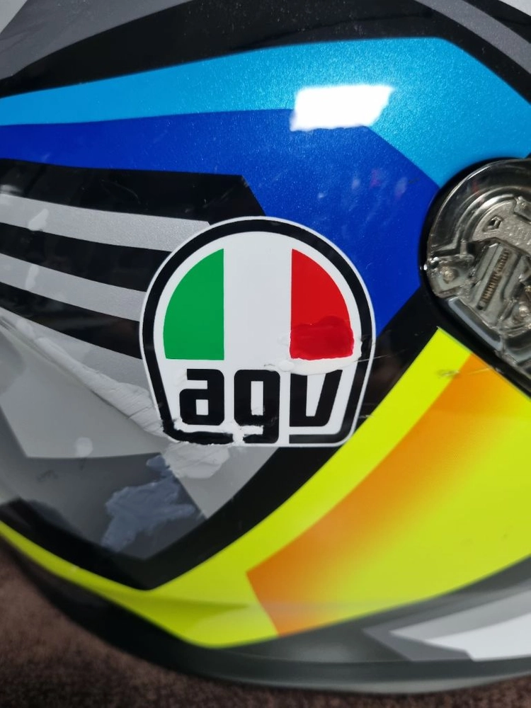 AGV K6 JOAN 헬멧 L사이즈 + 변색과 미러 쉴드 + 세나 파라니 이미지