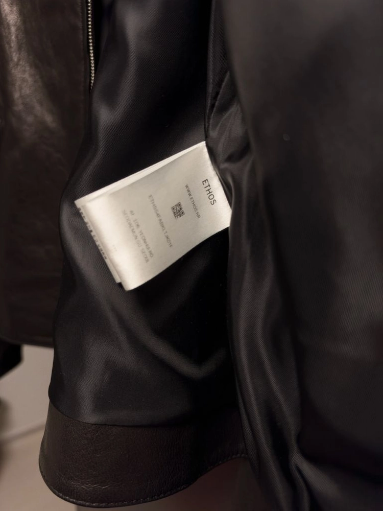 (마지막가격) 에토스 ethos paul leather jacket 폴 레더 자켓 이미지