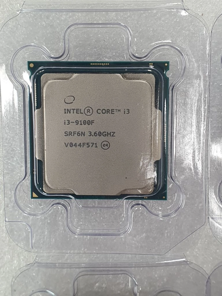 컴퓨터 인텔 9세대 CPU I3 9100F (인텔 9세대 1151V2소켓) 이미지