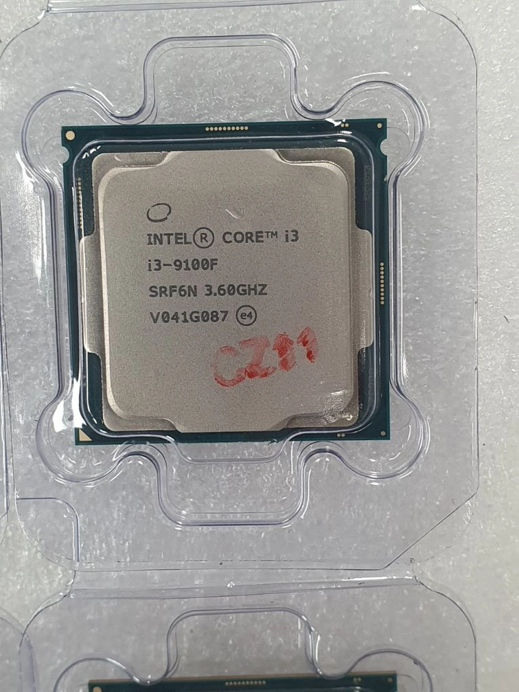 컴퓨터 인텔 9세대 CPU I3 9100F (인텔 9세대 1151V2소켓) 이미지