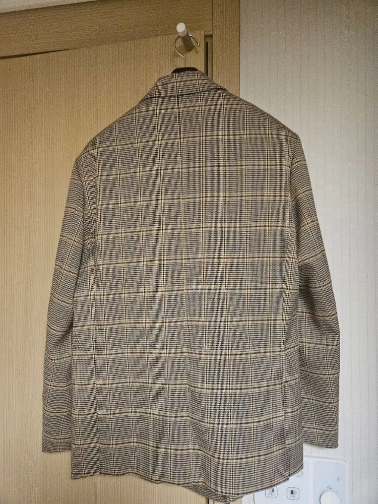 앤더슨벨 더블 체크 블레이저 이미지