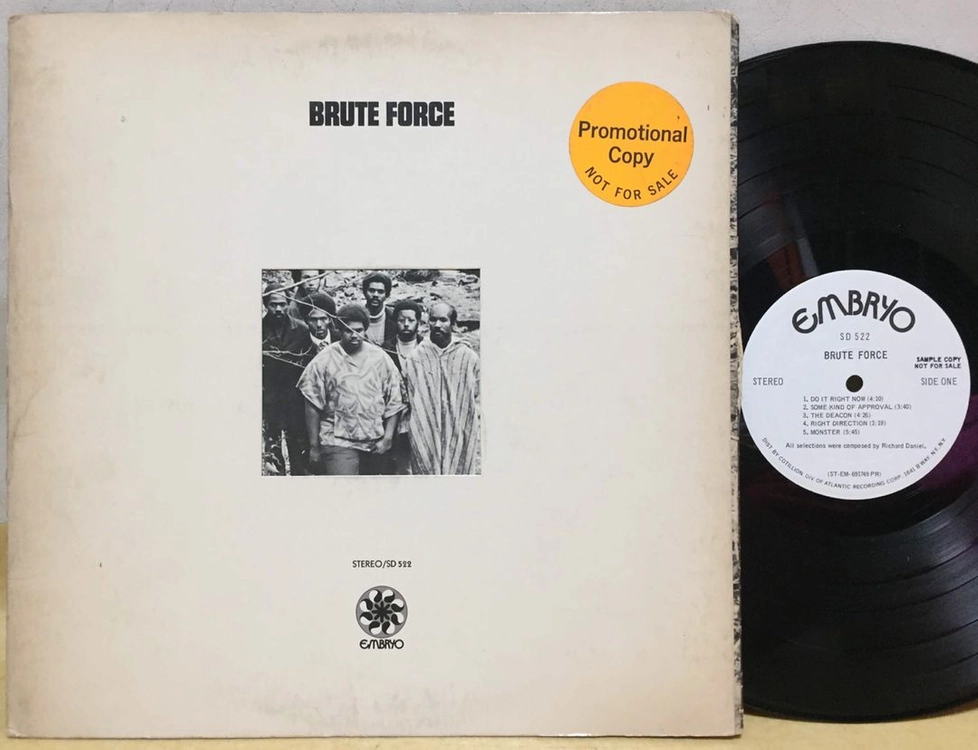 LP ; brute force 재즈 펑크 명반 엘피 프로모션 카피 jazz-funk 이미지