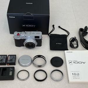 후지필름 X100v 카메라 풀박스 이미지