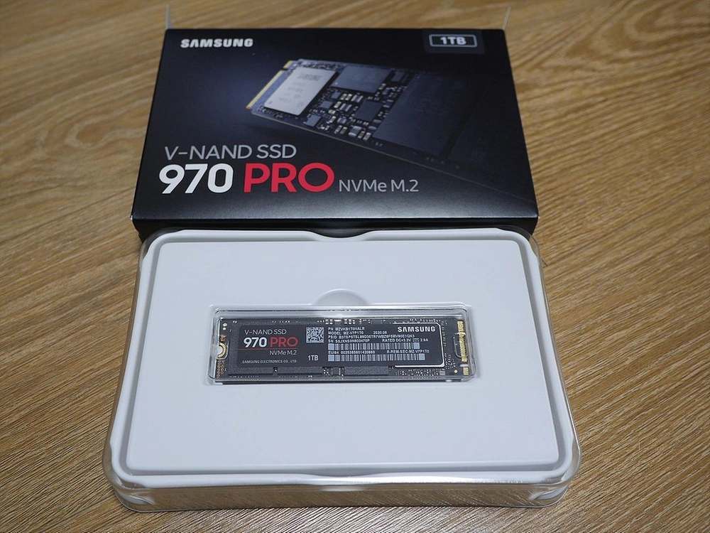 삼성 970 pro 1TB NVMe 개봉 미사용품 이미지