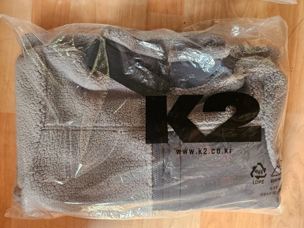 (새제품)K2 플리스 양털 뽀글이 자켓 공용(베이지,그레이,크림) 이미지