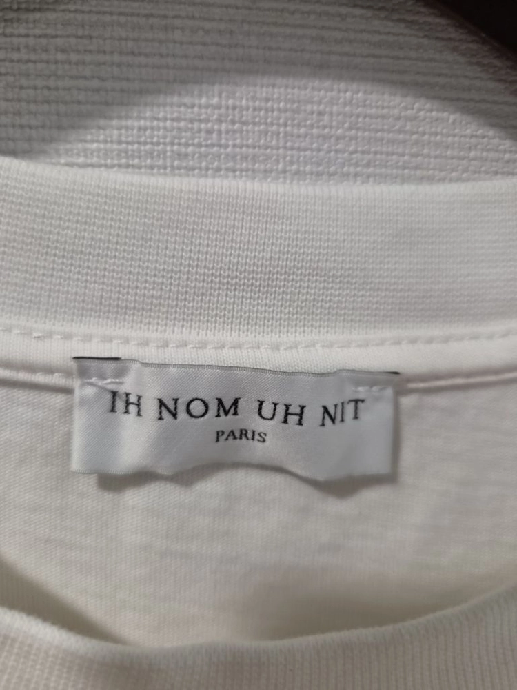 [정품/L] 이놈어닛(IH NOM UH NIT) 데니스 로드맨 반팔 티셔츠 (화이트) 이미지