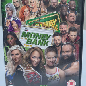 WWE 머니 인 더 뱅크 2018 DVD 이미지