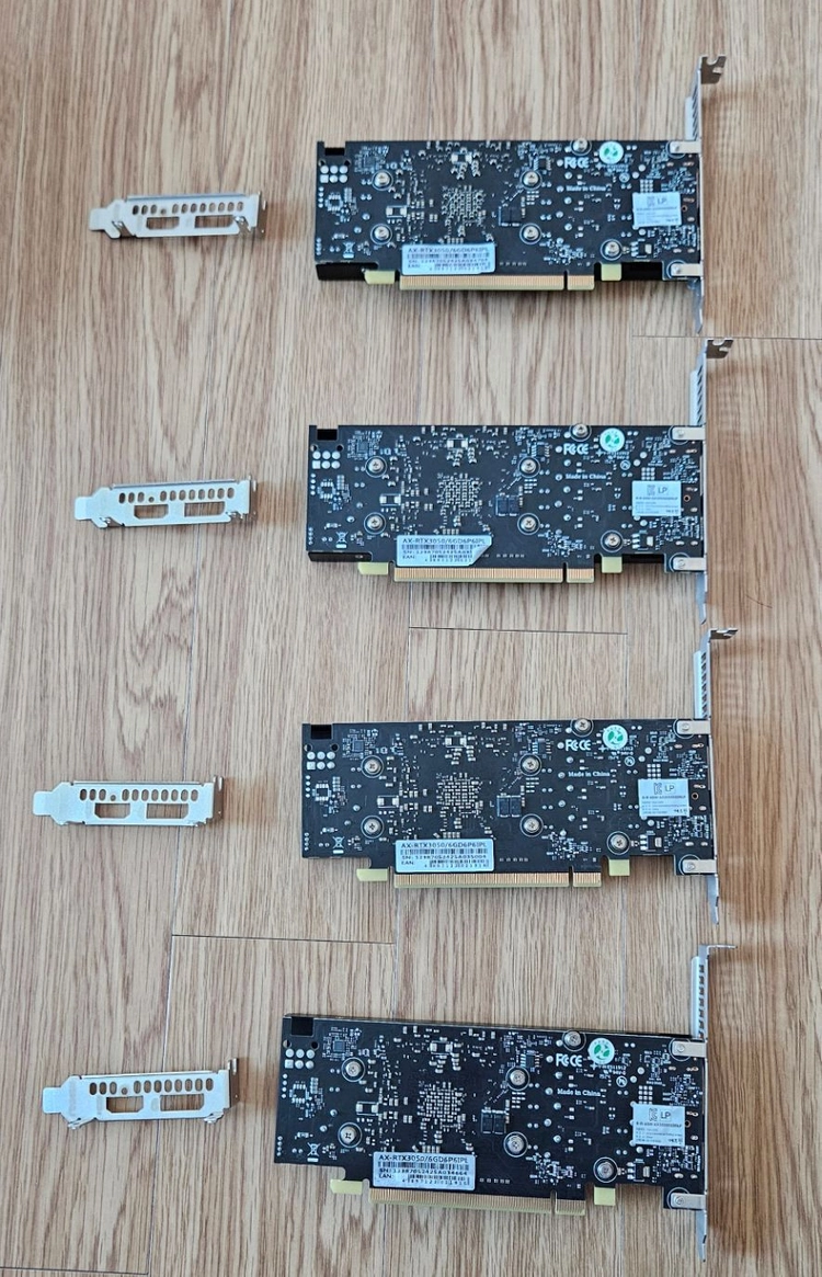액슬 AXLE RTX 3050 1슬롯 LP 그래픽카드 NVIDIA 엔비디아 이미지