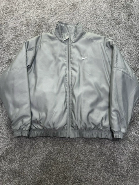 [US/M]Nike NRG Satin Bomber Jacket Light Army 이미지