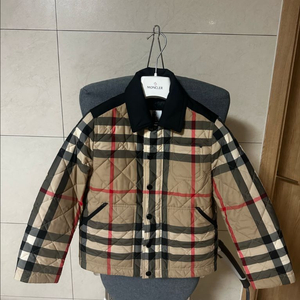 버버리키즈 체크퀼팅자켓 8Y(새상품) 이미지