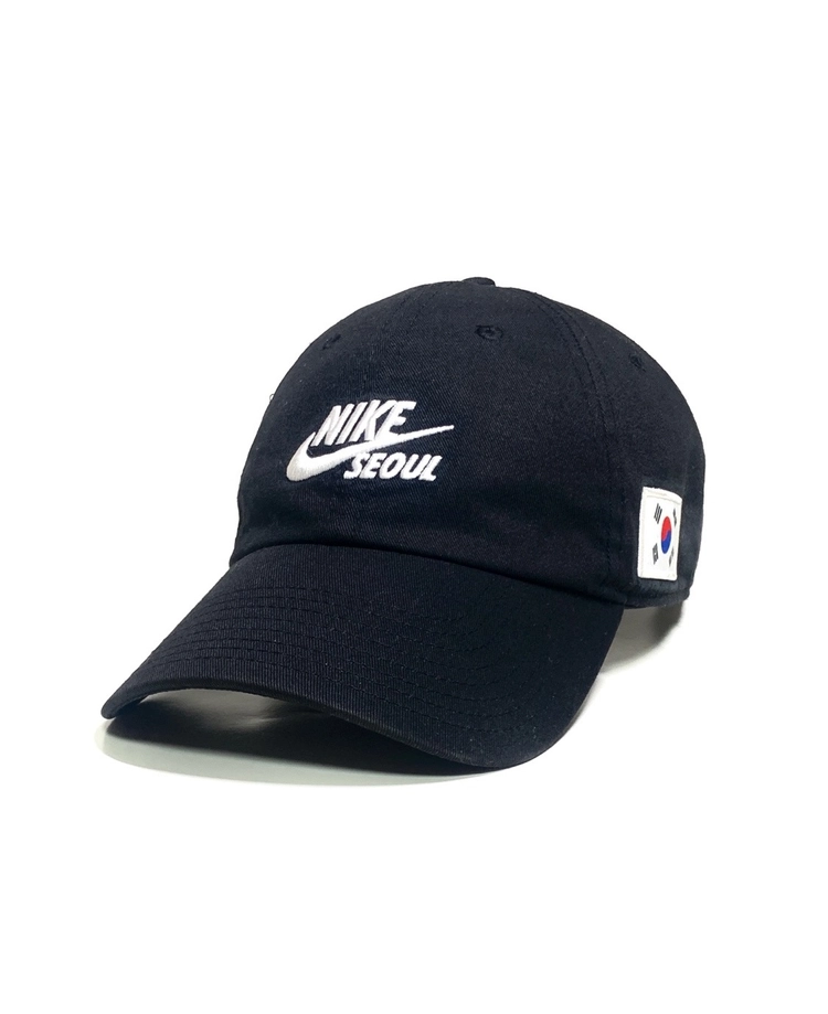 NIKE 나이키 초레어 빈티지 서울 한정판 정품 헤리티지86 블랙 볼캡 모자 이미지