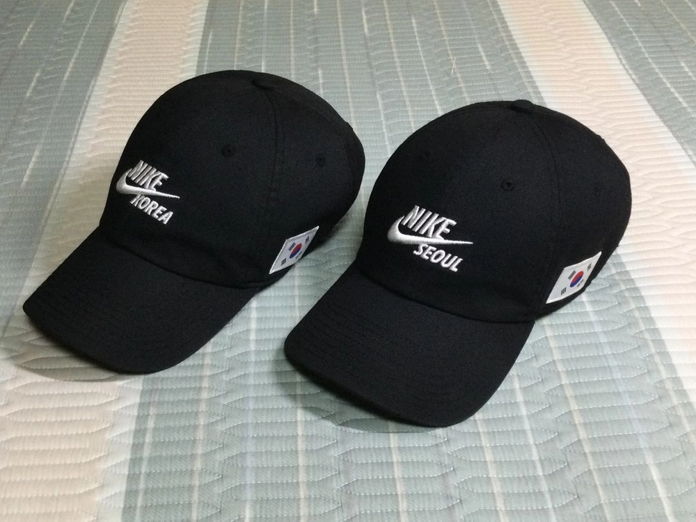 NIKE 나이키 초레어 빈티지 서울 한정판 정품 헤리티지86 블랙 볼캡 모자 이미지