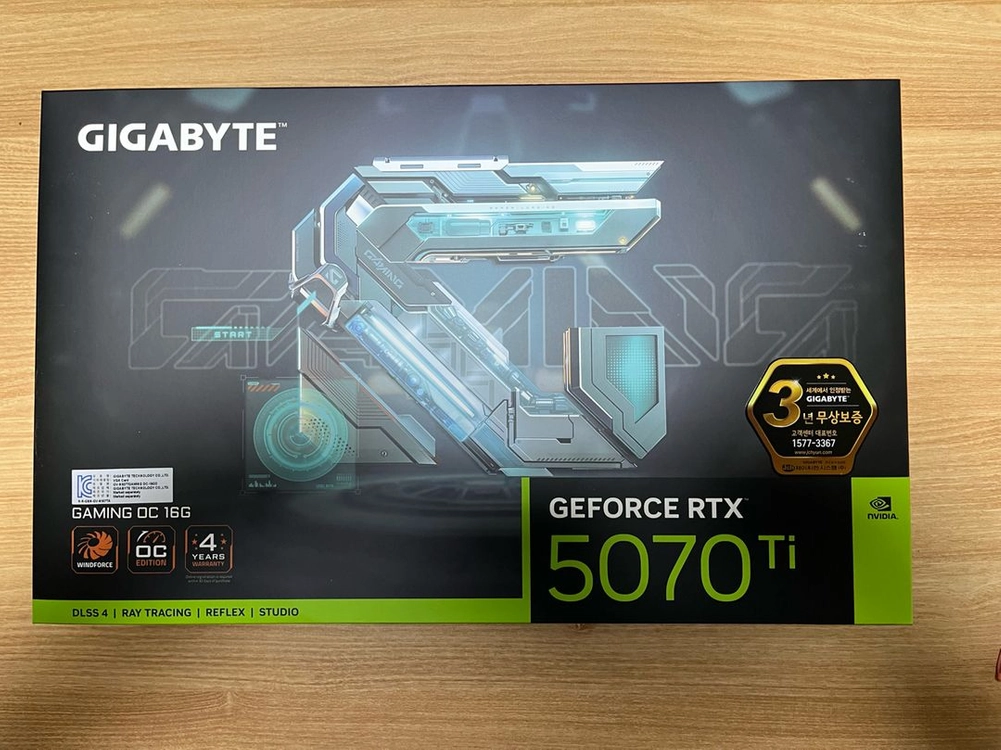 GIGABYTE GAMING OC 16GB RTX5070 ti - 안심되는 중고거래