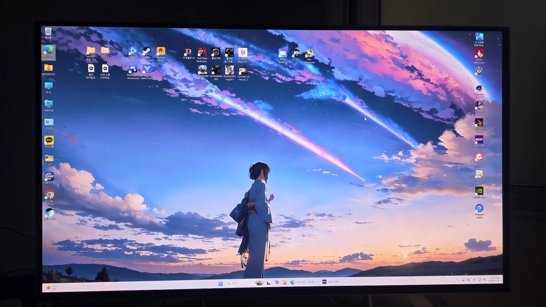 오디세이 OLED G8 UHD 4K 240HZ 32인치 모니터 LS32FG810 팝니다. - 안심되는 중고거래
