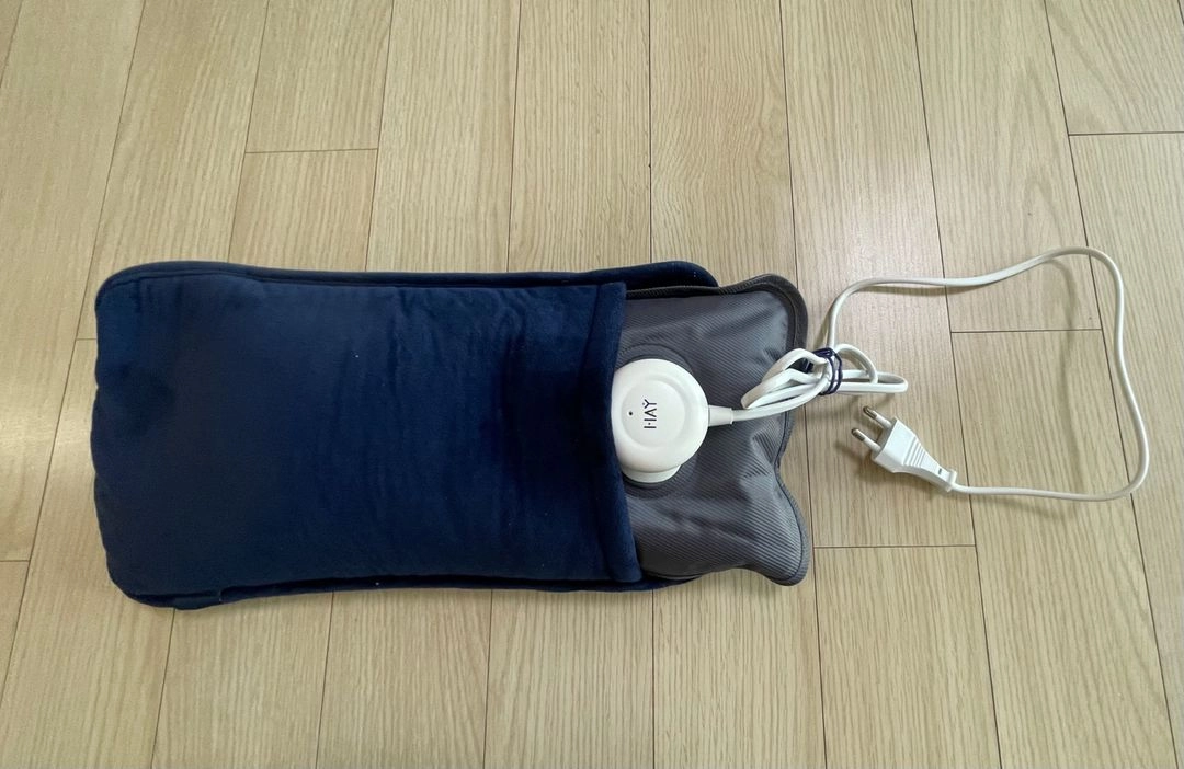 한양의료기 대형 파우치 충전식 온수 찜질기 팝니다 이미지