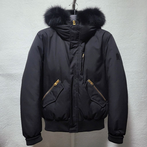 [백화점판] 38 / 24FW 맥케이지 딕슨 금장 다운 패딩 블랙퍼 이미지