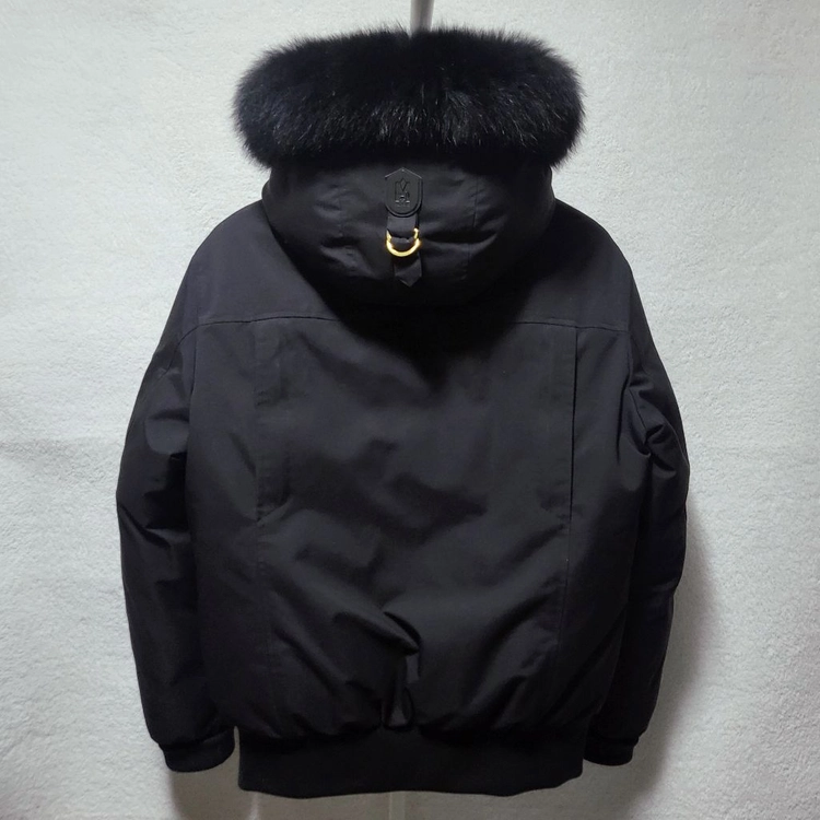 [백화점판] 38 / 24FW 맥케이지 딕슨 금장 다운 패딩 블랙퍼 이미지