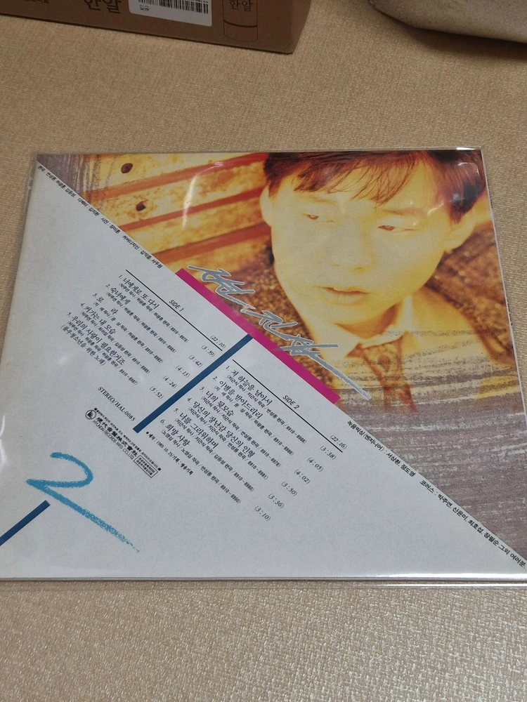 [중고] LP 변진섭 2집 초반 - 너에게로 또 다시/ 희망사항 이미지