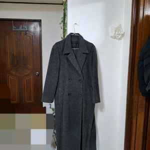 시스티나맥시롱울코트,SISTINA 여성 모 100% 롱코트,울코트,롱코트,시스티나빈티지 이미지