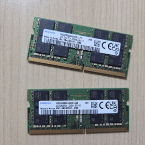 삼성 DDR4 32GB 3200 노트북 메모리 일괄 판매합니다. 이미지