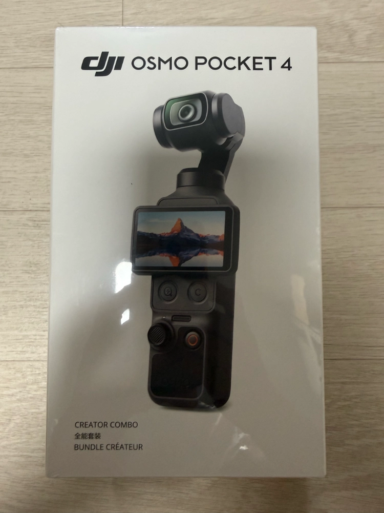 DJI 오즈모 포켓4 크리에이터 콤보 미개봉 새상품 - 안심되는 중고거래