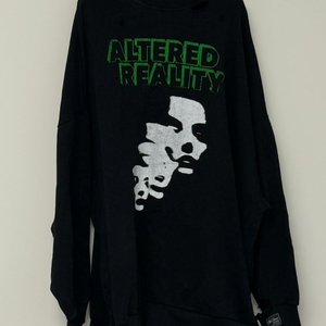 2 / Raf Simons 라프시몬스 디스트로이드 크루넥 스웻 Altered Reality 이미지