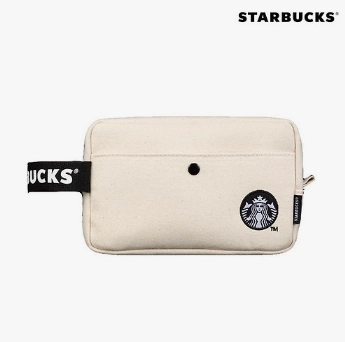 [새상품] 스타벅스 캔버스 파우치 사이렌 canvas pouch 이미지