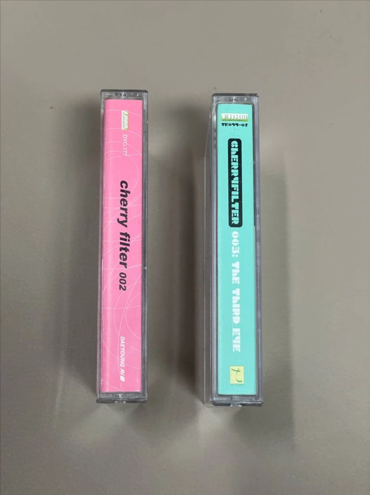 체리필터 2집, 3집 카세트 테이프 일괄판매 이미지