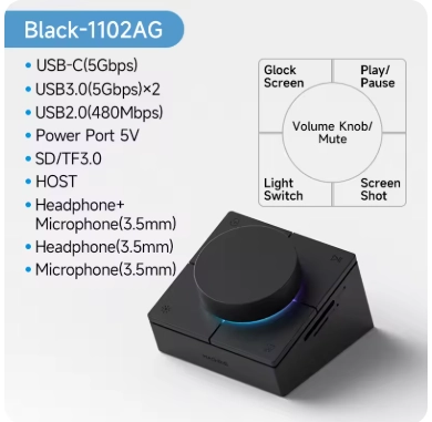 Hagibis 하기비스 볼륨노브 UC-1102AG 이미지