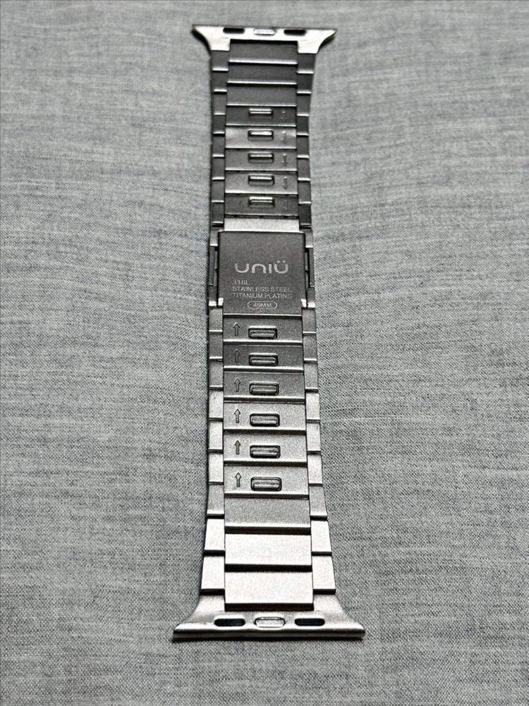 유니유(UNIU) 애플워치 클릭 티타늄 스테인리스 49mm 이미지