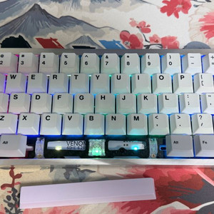 베놈 venom 60he 6.25 RGB 풀 알루하우징 최고 커스텀 팝니다 이미지