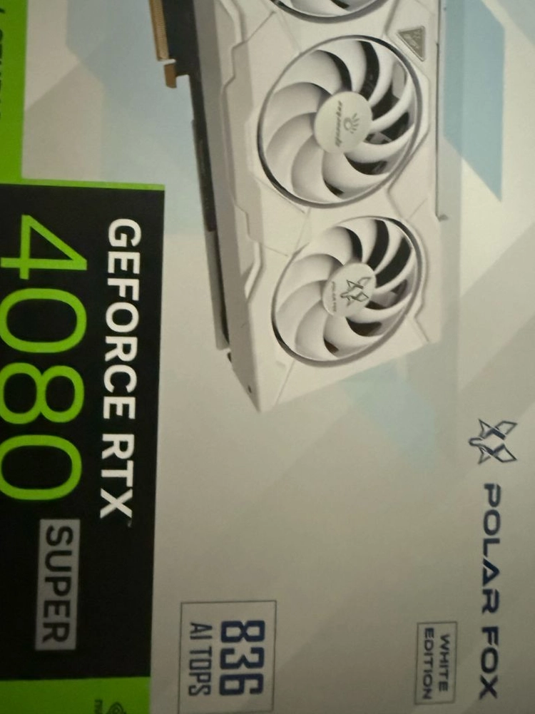 만리 RTX 4080 super 폴라폭스 화이트 A/S 교체 새상품 - 안심되는 중고거래