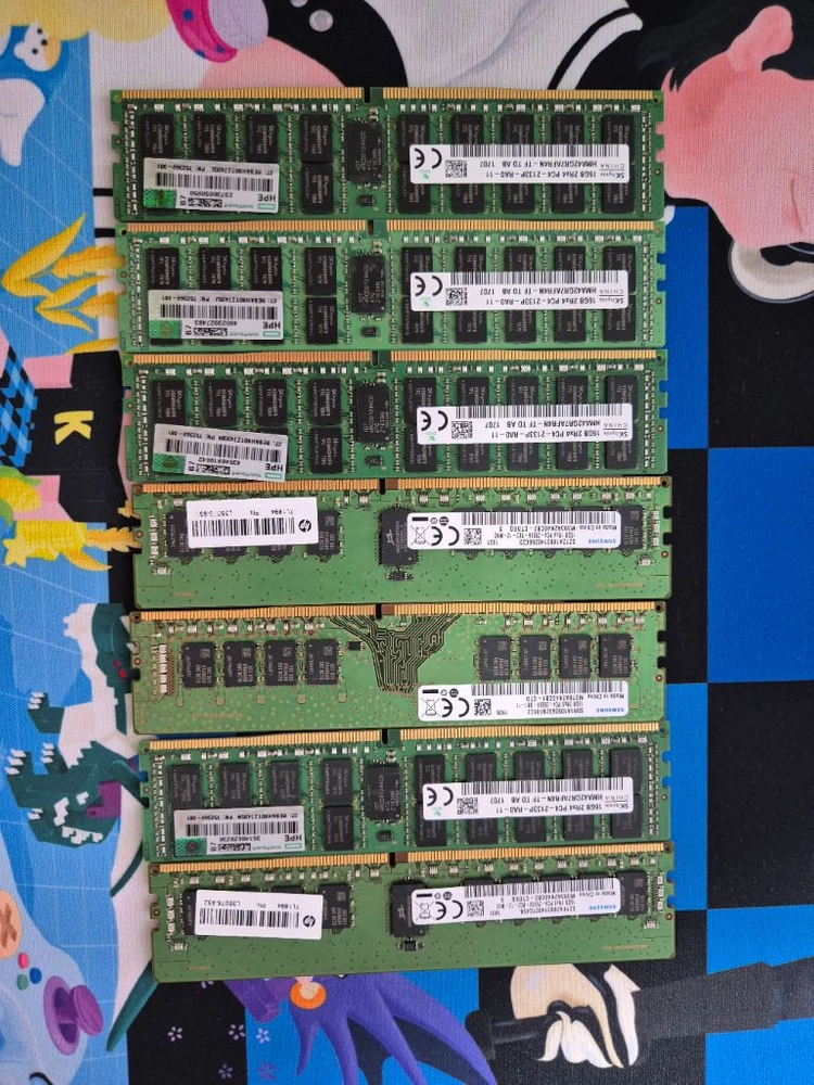DDR4 16GB ECC REG 서버용 RAM 판매 / 삼성·SK하이닉스 이미지