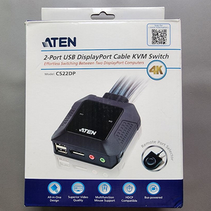 (새제품) ATEN CS22DP KVM 스위치 이미지