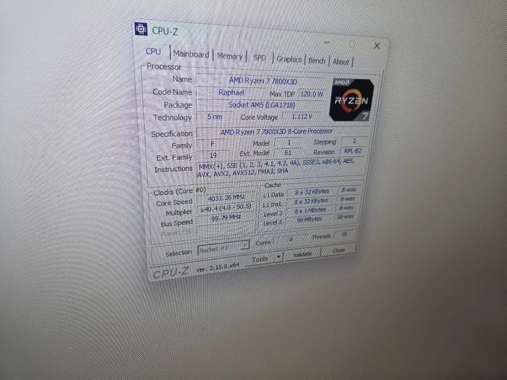 라이젠 7800x3d b650m ddr5 32gb 1tb 700w 반본체 팔아요 이미지