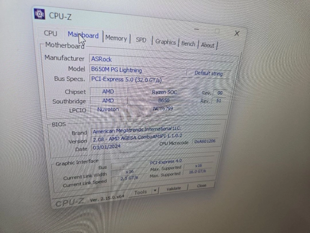 라이젠 7800x3d b650m ddr5 32gb 1tb 700w 반본체 팔아요 이미지
