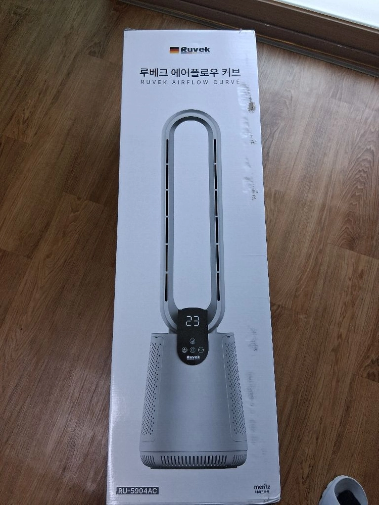 루베크 에어플로우 커브 타워팬(새상품) 이미지