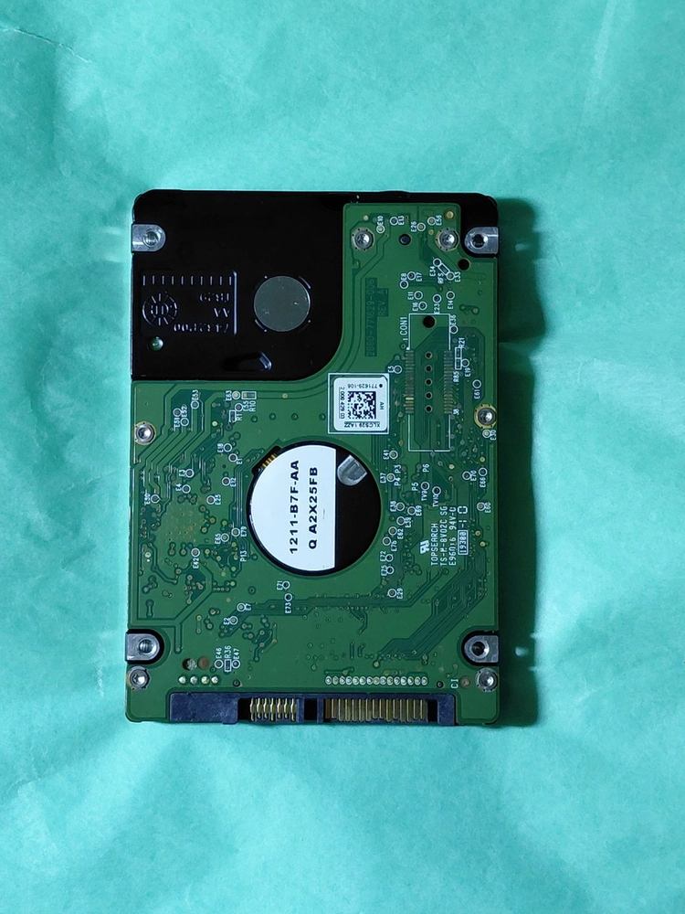 WD Black HDD 750GB 7200rpm 2.5인치 이미지