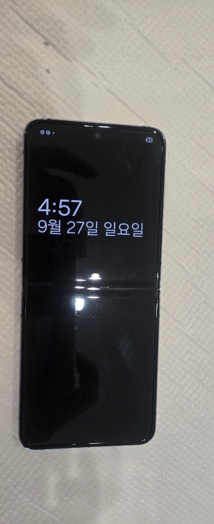삼성 갤럭시 Z플립4 블루 256GB 이미지