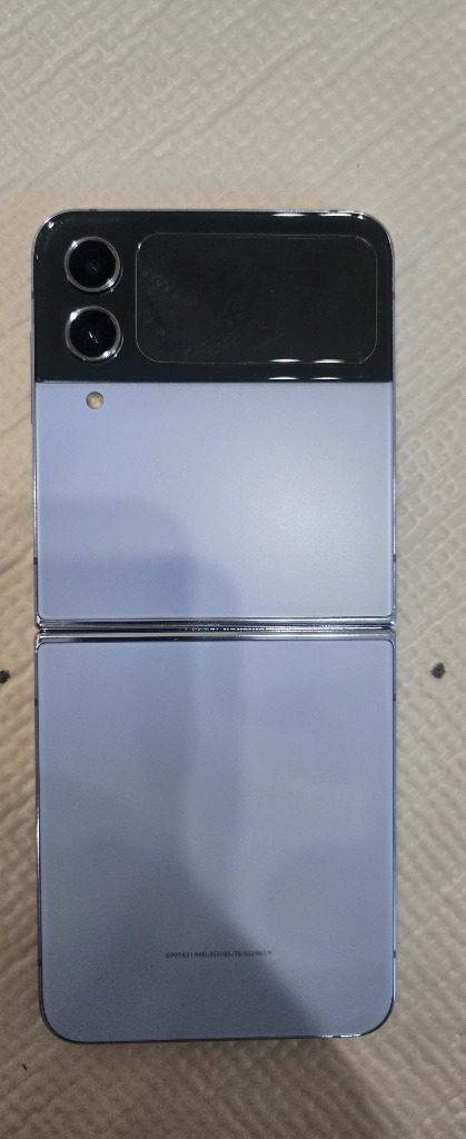삼성 갤럭시 Z플립4 블루 256GB 이미지