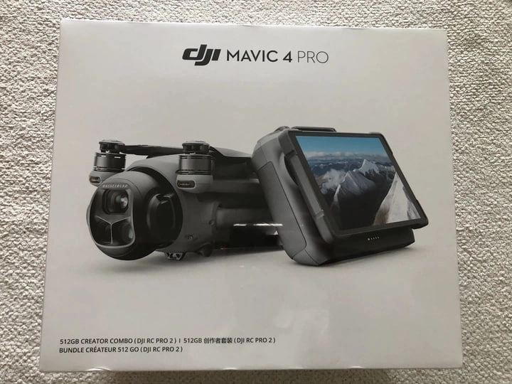 미개봉 DJI 매빅4 Pro 512GB Creator Combo (DJI RC Pro 2)(KR) 팝니다 - 안심되는 중고거래