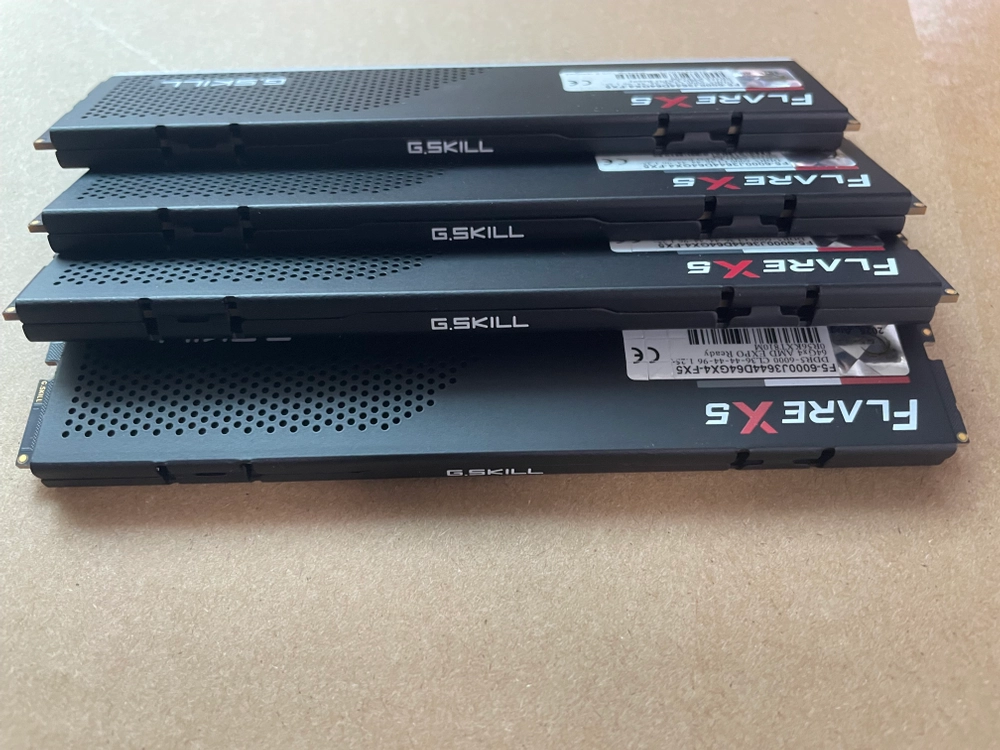 G.skill Flare X5 J 64GB x4 (=256gb) DDR5 램 킷 이미지