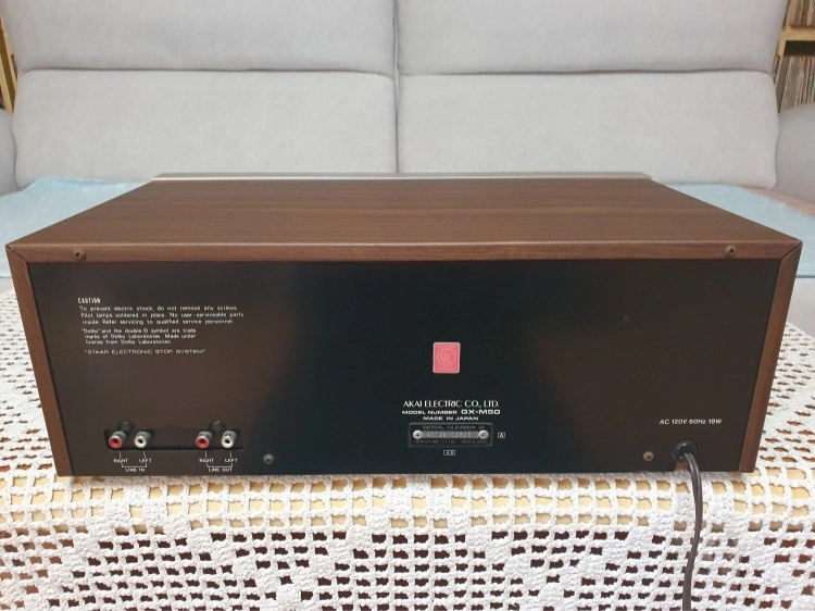 아카이 AKAI GX-M50 슈퍼 3헤드 고급 카세트 데크 이미지
