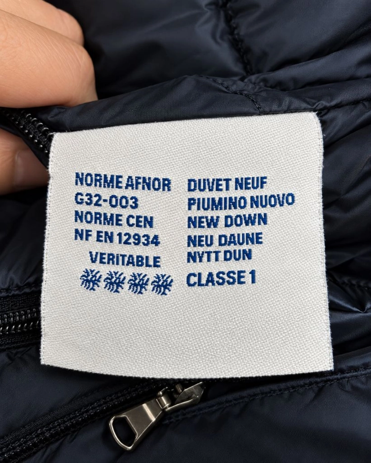몽클레어(MONCLER) 남성 패딩 하프 코트 (네이비/사이즈 3) 이미지