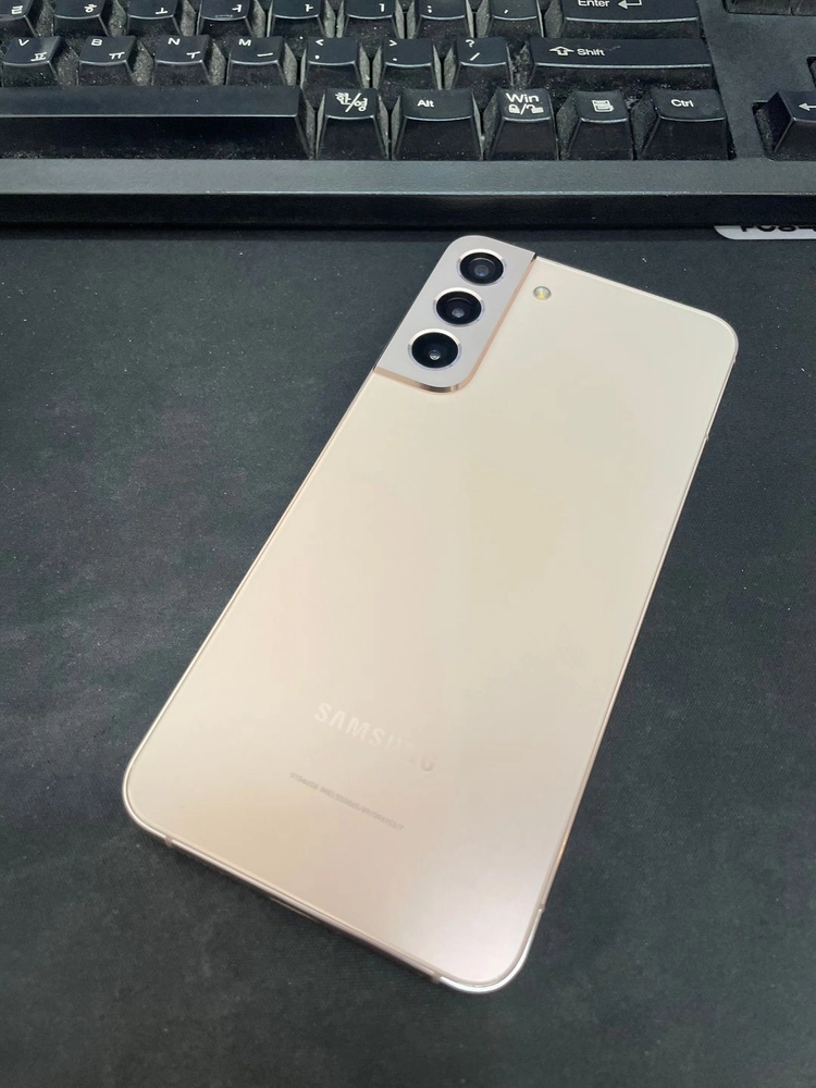 갤럭시S22플러스 핑크골드 256GB 무잔상 상태좋은 중고31만4천팝니다 이미지