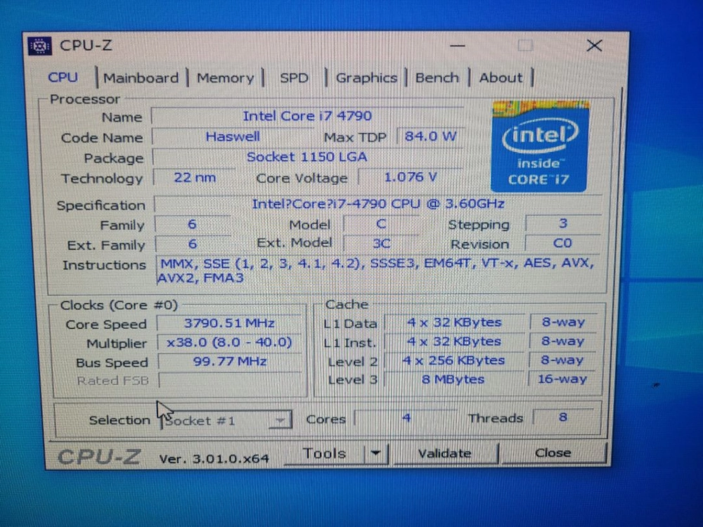 인텔 2세대 4세대 cpu 팝니다 이미지